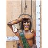 Image 2 : Hand Carved Wooden Cigar Store Indian