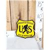 Image 1 : Cast Iron Sasquatch Sign