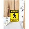 Image 1 : Cast Iron Bigfoot Sign