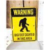 Image 2 : Cast Iron Bigfoot Sign