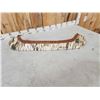 Image 3 : Native American Made 35" Birch Bark Canoe