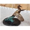 Image 9 : Ducks Unlimited Bronze "Uprising " By Frank W Newmeyer