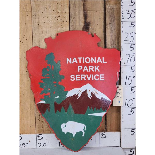 National Park Service Porcelain Sign