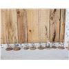 Image 1 : Collection Of 8 Oriental Bird Feather Sculptures Taxidermy