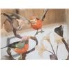 Image 2 : Collection Of 8 Oriental Bird Feather Sculptures Taxidermy