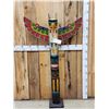 Image 1 : Hand Carved Wooden Totem Pole