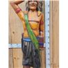 Image 3 : Hand Carved Wooden Cigar Store Indian