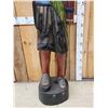 Image 4 : Hand Carved Wooden Cigar Store Indian