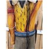 Image 7 : Hand Carved Wooden Cigar Store Indian