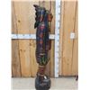 Image 5 : Hand Carved Wooden Cigar Store Indian
