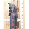 Image 6 : Hand Carved Wooden Cigar Store Indian