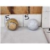 Image 3 : Banded Chalcedony & Blue Celestite Spheres Fossils Minerals