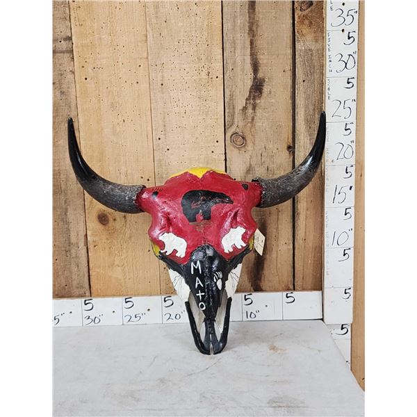 American Bison Buffalo Skull Native American Artwork
