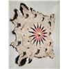 Image 1 : Soft Tanned American Bison Buffalo Robe With Native American Painted Theme