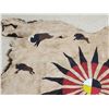 Image 3 : Soft Tanned American Bison Buffalo Robe With Native American Painted Theme