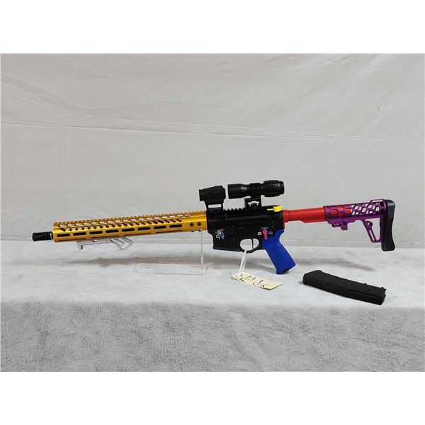 Spikes Tactical Model ST15 Snowflake. 300 Blackout Semi Auto Rifle