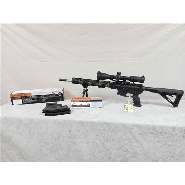 Anderson Mfg Model AM-15 .224 Valkyrie Semi Auto Rifle With Scope