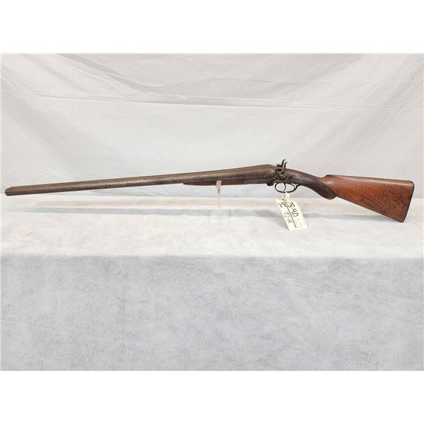 Antique Ward & Sons 12ga Double Barrel Shotgun London England