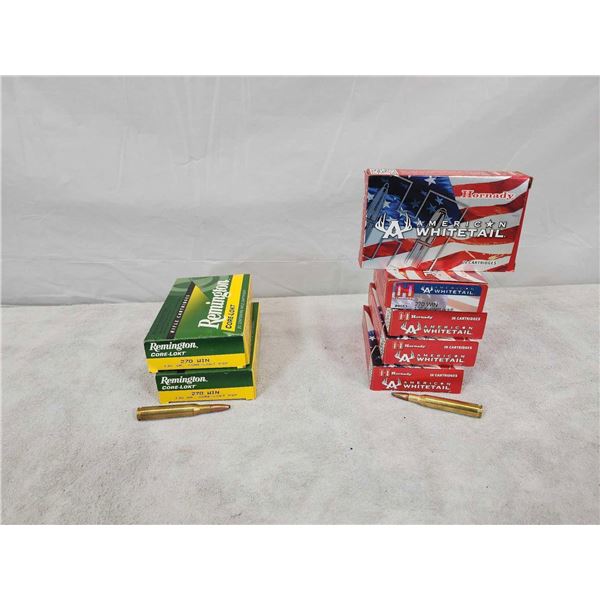 140 Rounds Of 270 Win Ammunition