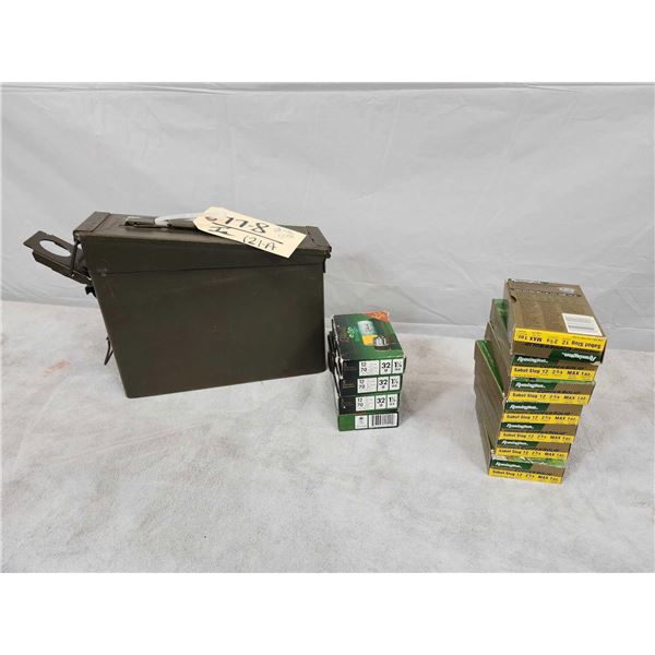 55 Rounds Of 12ga Slugs