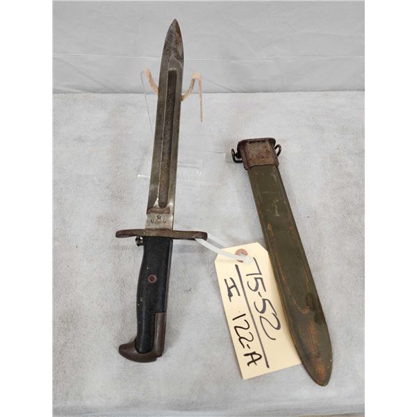 U.S. WWII M1 Garand Bayonet