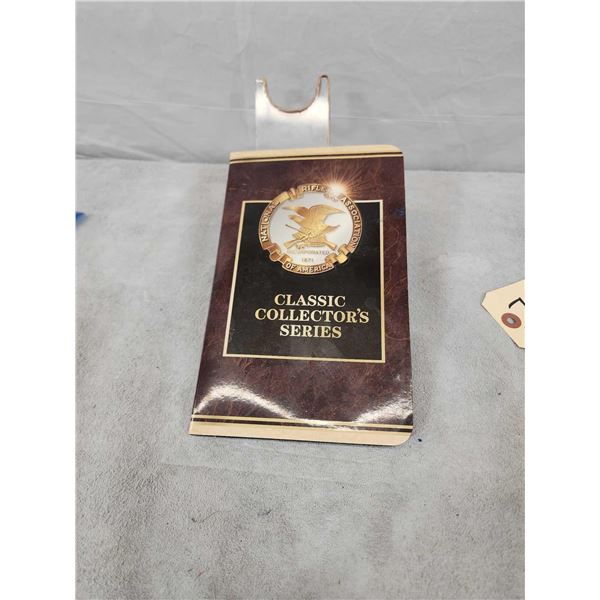 NRA Classic Collector Series Bronze Medallion Display