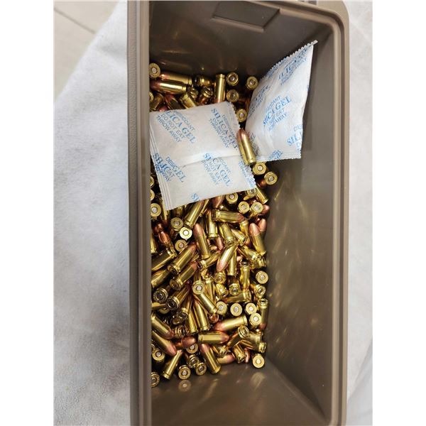 500 Rounds Of 9mm Ammunition
