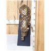 Image 2 : Hand Crafted Metal Cougar Sculpture