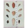Image 1 : Collection Of 11 Arrowheads Native American Artifact