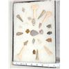 Image 3 : Collection Of 28 Arrowheads Native American Artifact