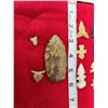 Image 4 : Collection Of 16 Arrowheads Native American Artifact