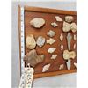 Image 6 : Collection Of 33 Stone Arrowheads & Tools Native American Artifacts