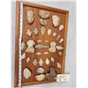 Image 7 : Collection Of 33 Stone Arrowheads & Tools Native American Artifacts