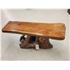 Image 1 : Rustic Live Edge Wood Coffee Table