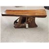 Image 2 : Rustic Live Edge Wood Coffee Table