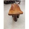 Image 4 : Rustic Live Edge Wood Coffee Table