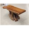 Image 6 : Rustic Live Edge Wood Coffee Table