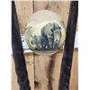 Image 6 : African Gemsbok Horns & Ostrich Egg Sculpture Taxidermy