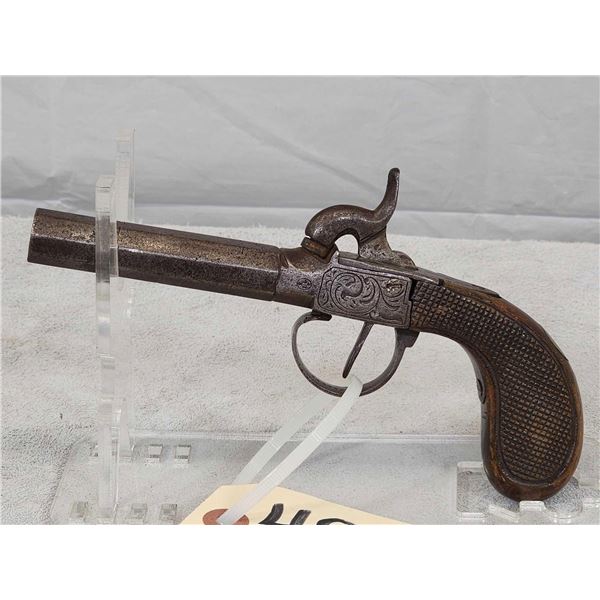 Antique German Made 45 cal Black Powder Boot Pistol