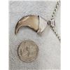 Image 2 : Sterling Silver Black Bear Claw Necklace