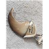 Image 3 : Sterling Silver Black Bear Claw Necklace