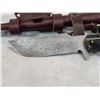 Image 2 : 5 1/2" Fixed Blade Hand Made Damascus Knife