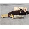 Image 1 : Bone Collector 4" Fixed Blade Hand Made Damascus Knife