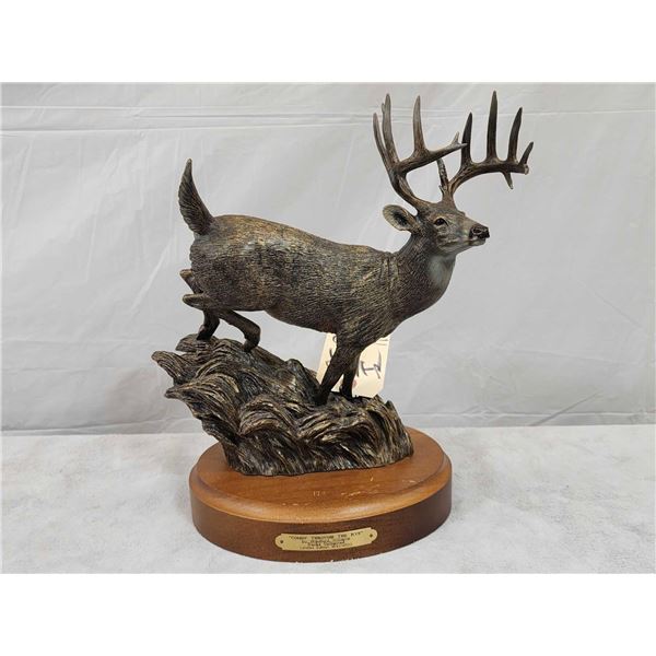Ducks Unlimited Sculpture " Comin Through The Rye"
