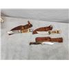 Image 1 : Collection Of 3 Vintage Fixed Blade Knives