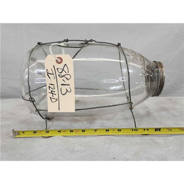 Vintage Orvis Glass Minnow Trap