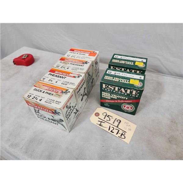 150 Rounds Of 12ga Ammunition