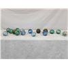 Image 1 : 16 Vintage Glass Japanese Fishing Net Floats