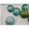 Image 2 : 16 Vintage Glass Japanese Fishing Net Floats
