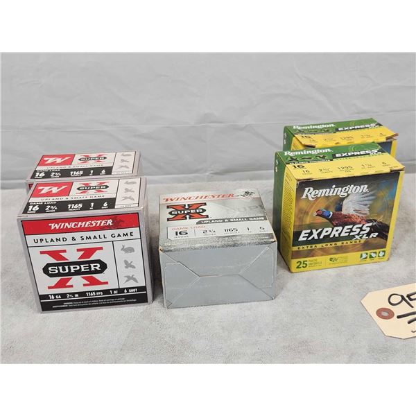 125 Rounds Of 16ga Ammunition